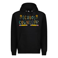 Black school counselor Premium Hoodie - CowhideDigitalArt