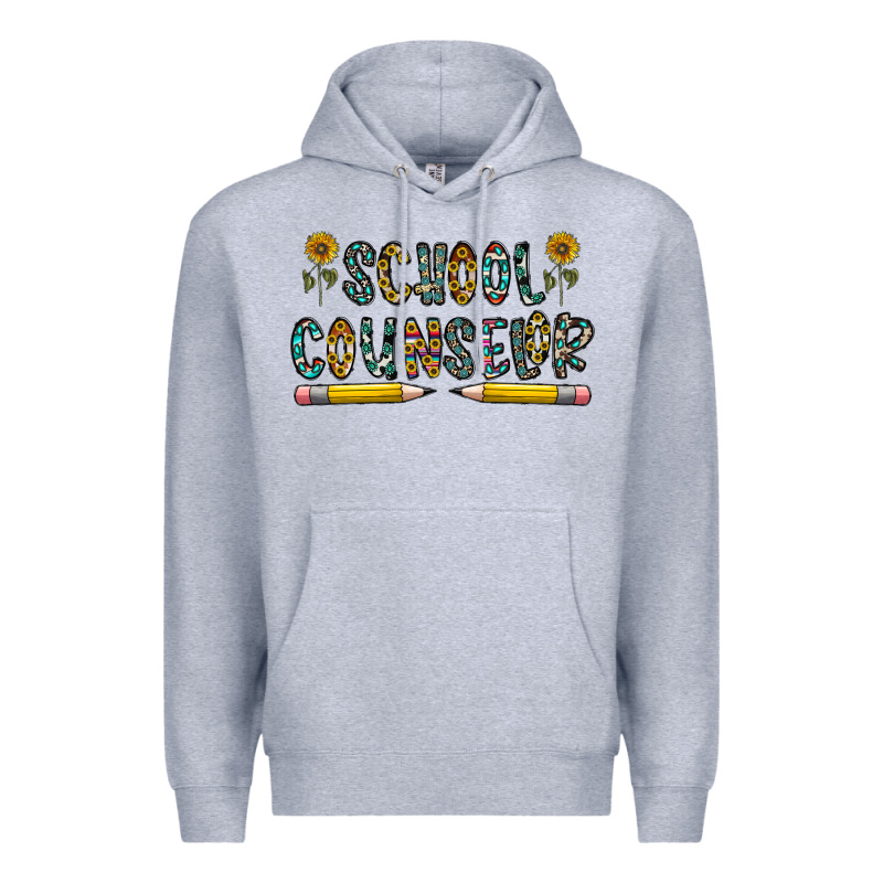 School Counselor Premium Hoodie by CowhideDigitalArt | Teevron