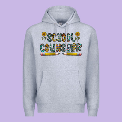 School Counselor Premium Hoodie Designed By Cowhidedigitalart