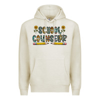 Oatmeal Heather school counselor Premium Hoodie - CowhideDigitalArt