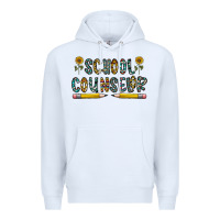 White school counselor Premium Hoodie - CowhideDigitalArt