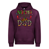 Mauve Wine nacho average dad Urban Hoodie - CowhideDigitalArt