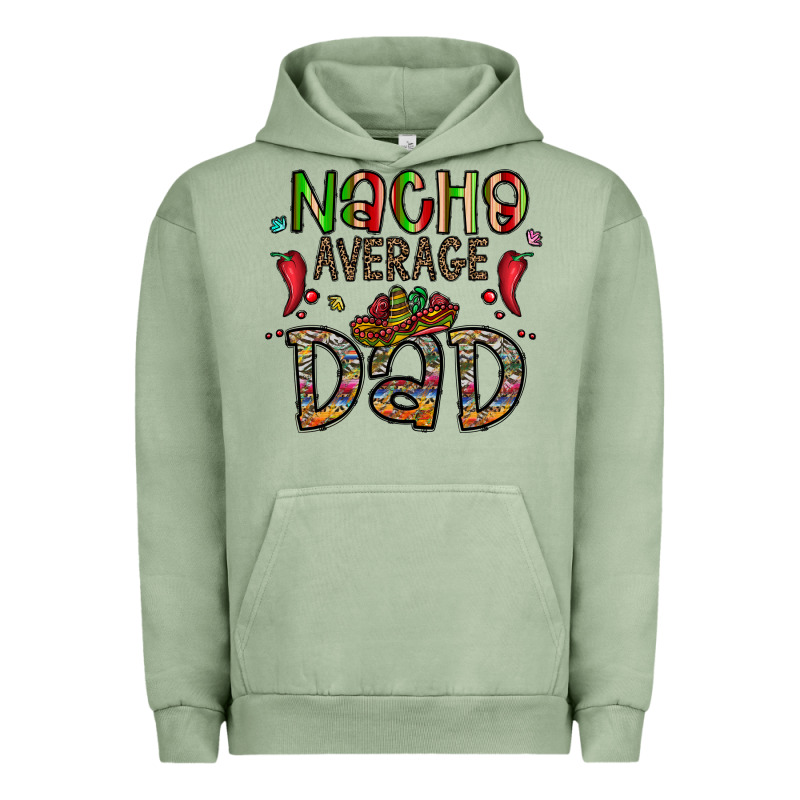 Nacho Average Dad Urban Hoodie by CowhideDigitalArt | Teevron