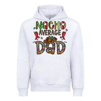 White nacho average dad Urban Hoodie - CowhideDigitalArt