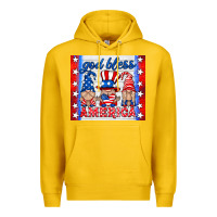 Lemon god bless America gnomes Premium Hoodie - HRA Design Shop