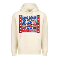 Tofu god bless America gnomes Premium Hoodie - HRA Design Shop