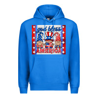 True Royal god bless America gnomes Premium Hoodie - HRA Design Shop