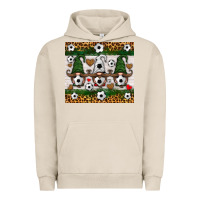 Pigment French Oak soccer gnome Urban Hoodie - HRA Design Shop