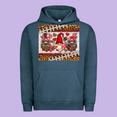American Football Gnome Urban Hoodie Designed By Hra Design Shop