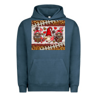 Pigment Midnight Navy American football gnome Urban Hoodie - HRA Design Shop