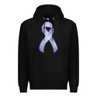 Black stomach cancer ribbon fa element Premium Hoodie - FaDigitalArtStudio