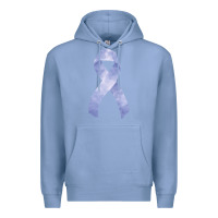 Colony Blue stomach cancer ribbon fa element Premium Hoodie - FaDigitalArtStudio
