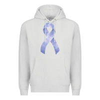 Dove Grey stomach cancer ribbon fa element Premium Hoodie - FaDigitalArtStudio