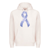 Pale Pink stomach cancer ribbon fa element Premium Hoodie - FaDigitalArtStudio