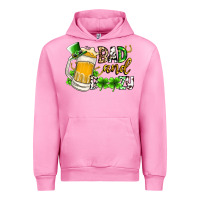 Fuchsia Pink bad and boozy Urban Hoodie - RacoonDesign