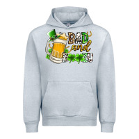 Heather Grey bad and boozy Urban Hoodie - RacoonDesign