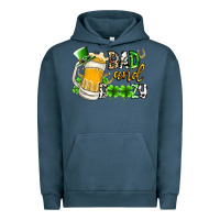 Pigment Midnight Navy bad and boozy Urban Hoodie - RacoonDesign