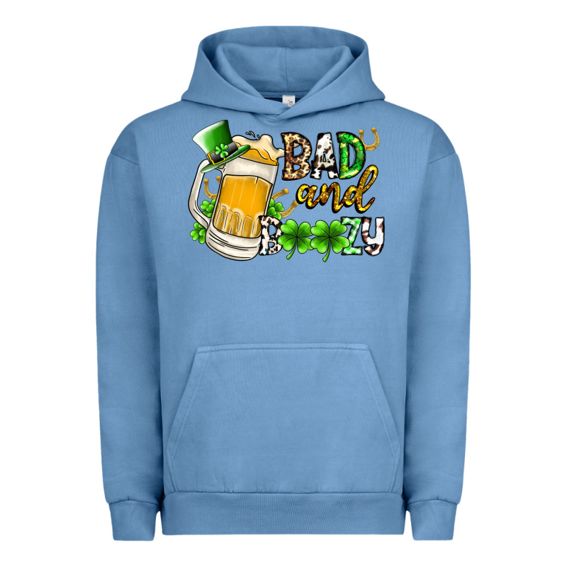 Bad And Boozy Urban Hoodie by RacoonDesign | Teevron