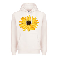 Pale Pink sunflower Premium Hoodie - FaDigitalArtStudio