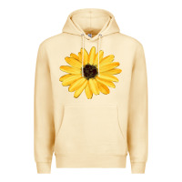 Pina Colada sunflower Premium Hoodie - FaDigitalArtStudio
