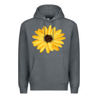 Rock sunflower Premium Hoodie - FaDigitalArtStudio