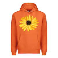 Carrot sunflower Premium Hoodie - FaDigitalArtStudio