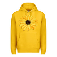 Lemon sunflower Premium Hoodie - FaDigitalArtStudio