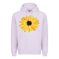 Lilac sunflower Premium Hoodie - FaDigitalArtStudio