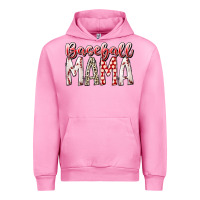 Fuchsia Pink baseball  mama Urban Hoodie - RacoonDesign