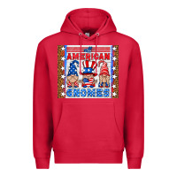 All American Gnomes Premium Hoodie | Teevron