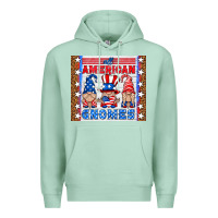 Seafoam all american gnomes Premium Hoodie - HRA Design Shop