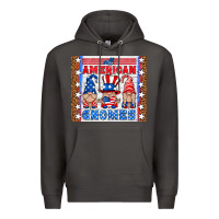 Smoke all american gnomes Premium Hoodie - HRA Design Shop