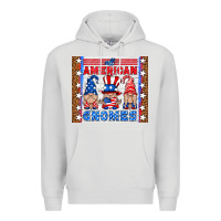 Dove Grey all american gnomes Premium Hoodie - HRA Design Shop