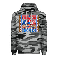 Slate Camo all american gnomes Premium Hoodie - HRA Design Shop