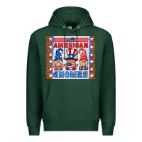 Sports Green all american gnomes Premium Hoodie - HRA Design Shop