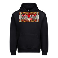 Black american football gnome license plate Urban Hoodie - HRA Design Shop