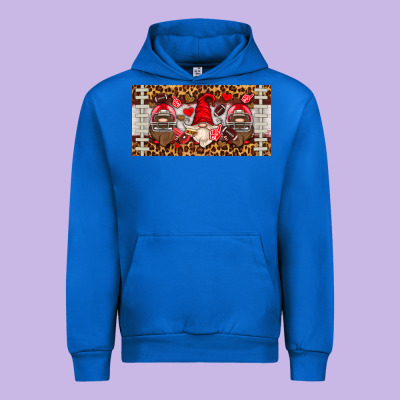 American Football Gnome License Plate Urban Hoodie Designed By Hra Design Shop