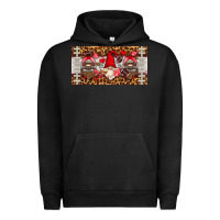 Pigment Black american football gnome license plate Urban Hoodie - HRA Design Shop