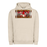 Pigment French Oak american football gnome license plate Urban Hoodie - HRA Design Shop
