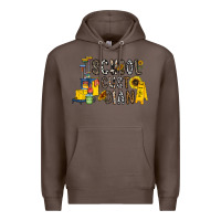 Coffee school cust dian Premium Hoodie - CowhideDigitalArt