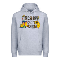 Heather Grey school cust dian Premium Hoodie - CowhideDigitalArt