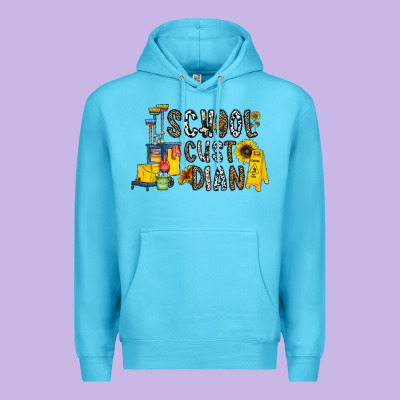 School Cust Dian Premium Hoodie Designed By Cowhidedigitalart