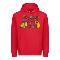 Red school cust dian Premium Hoodie - CowhideDigitalArt