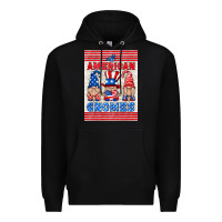 Black all american gnomes air freshener Premium Hoodie - HRA Design Shop