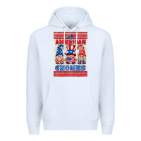 White all american gnomes air freshener Premium Hoodie - HRA Design Shop