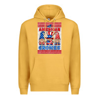 Mustard all american gnomes air freshener Premium Hoodie - HRA Design Shop