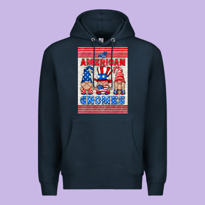 All American Gnomes Air Freshener Premium Hoodie Designed By Hra Design Shop