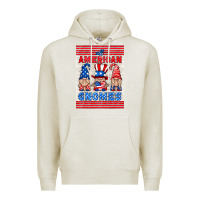 Oatmeal Heather all american gnomes air freshener Premium Hoodie - HRA Design Shop