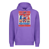 Purple all american gnomes air freshener Premium Hoodie - HRA Design Shop