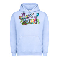 Pigment Grape Ice Easter Day He is risen Urban Hoodie - OliviaCreatesArt